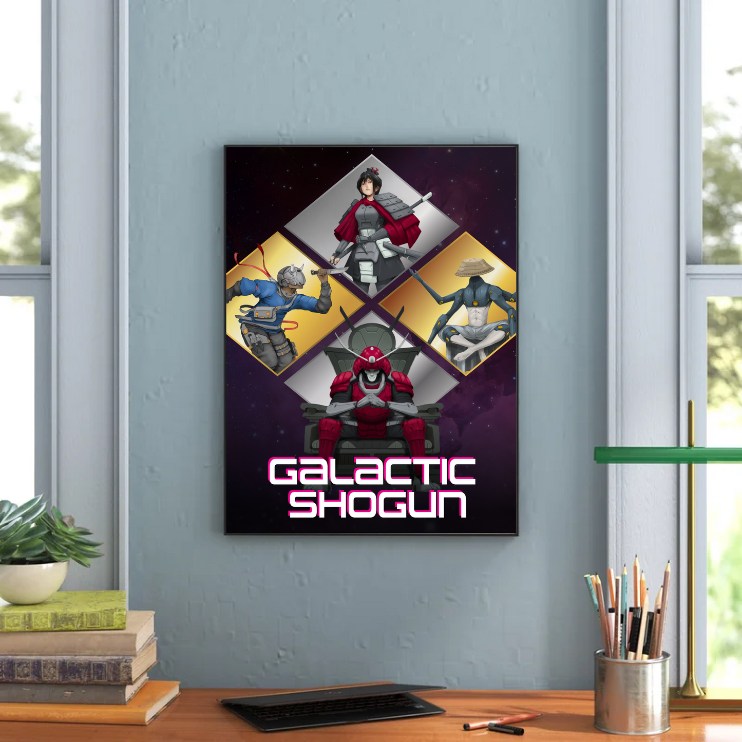 Character Art Print – 18" x 24"