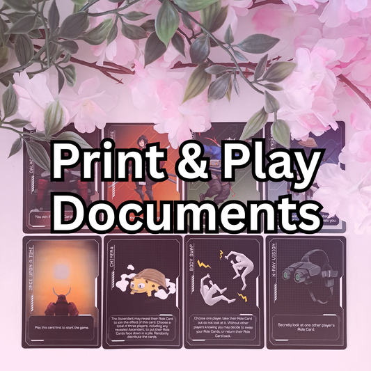 Galactic Shogun Print & Play Documents